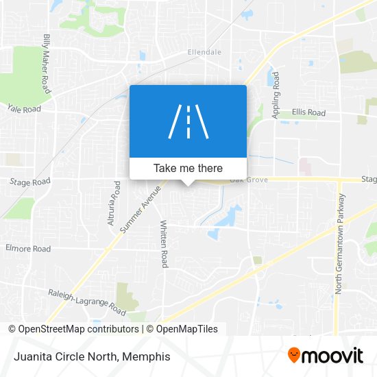 Juanita Circle North map