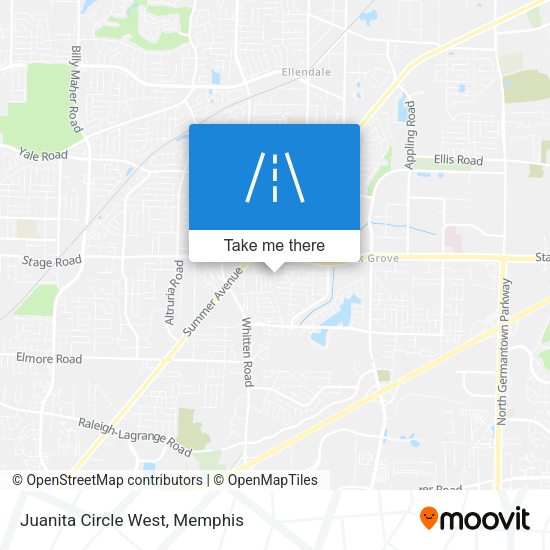 Mapa de Juanita Circle West