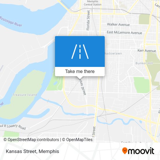 Mapa de Kansas Street