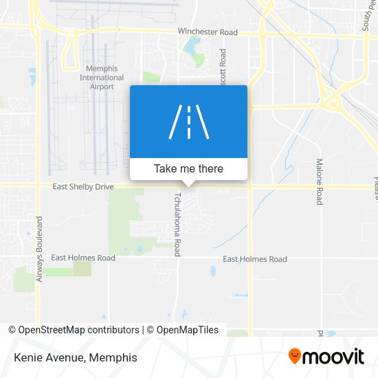 Mapa de Kenie Avenue