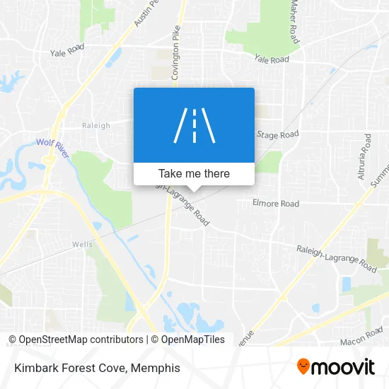 Kimbark Forest Cove map