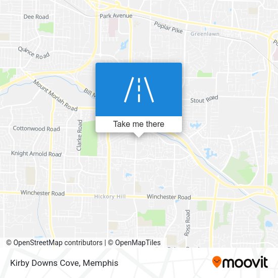 Mapa de Kirby Downs Cove