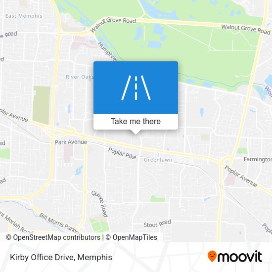 Mapa de Kirby Office Drive