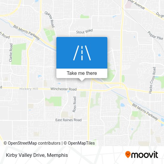 Mapa de Kirby Valley Drive