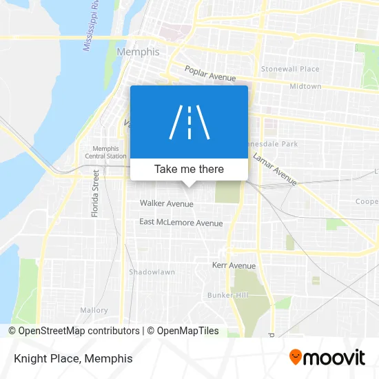 Knight Place map