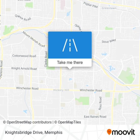 Knightsbridge Drive map