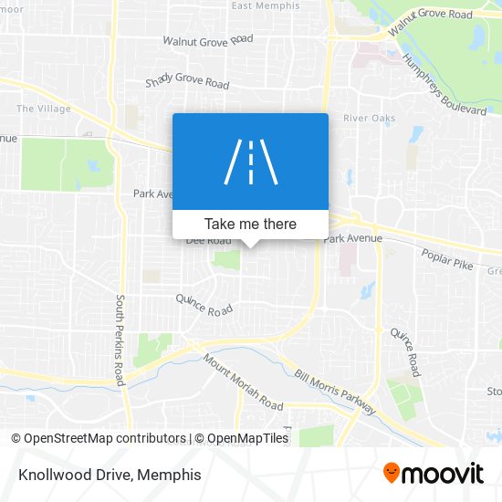 Knollwood Drive map