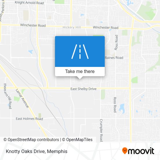 Mapa de Knotty Oaks Drive