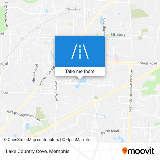 Mapa de Lake Country Cove