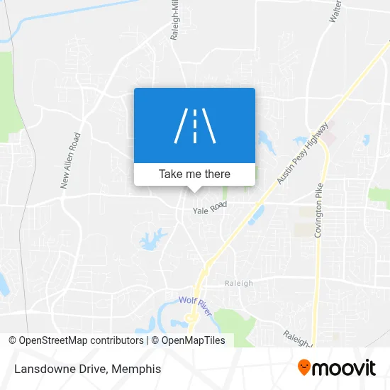 Lansdowne Drive map