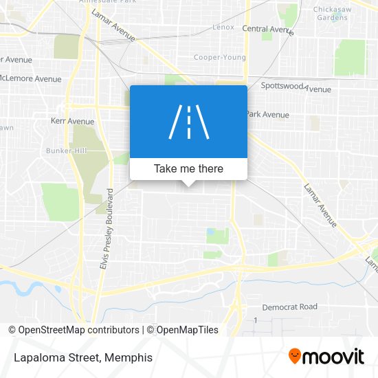 Mapa de Lapaloma Street