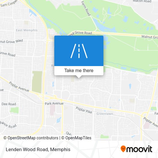 Mapa de Lenden Wood Road