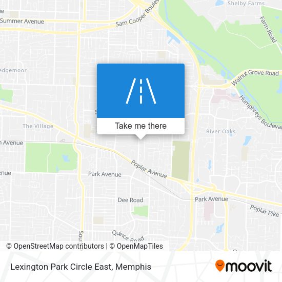 Mapa de Lexington Park Circle East