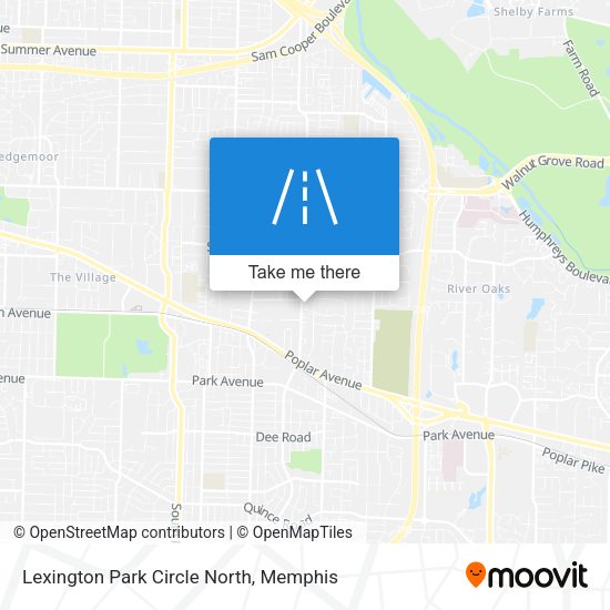 Mapa de Lexington Park Circle North