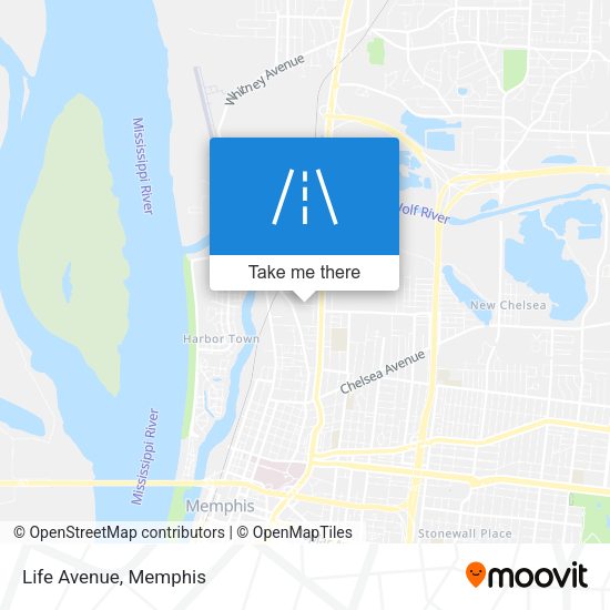Mapa de Life Avenue