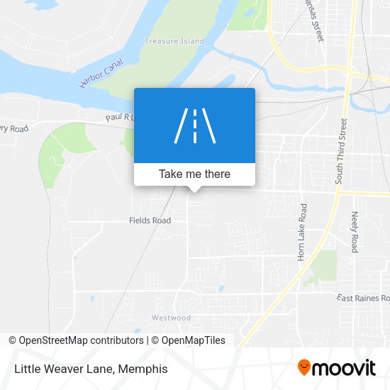 Mapa de Little Weaver Lane