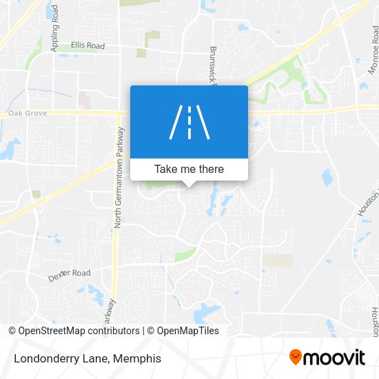 Mapa de Londonderry Lane