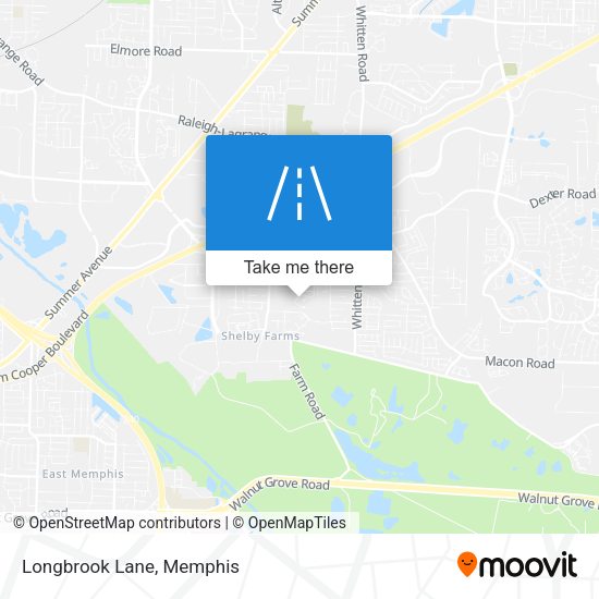 Mapa de Longbrook Lane