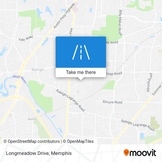 Mapa de Longmeadow Drive