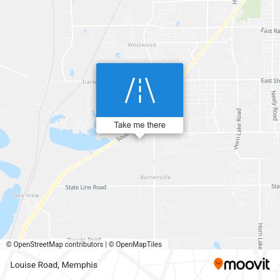 Mapa de Louise Road