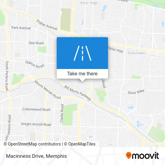 Macinness Drive map