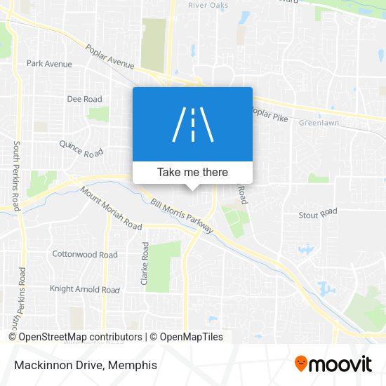 Mackinnon Drive map