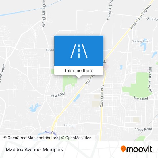 Mapa de Maddox Avenue