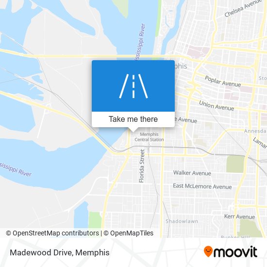 Madewood Drive map