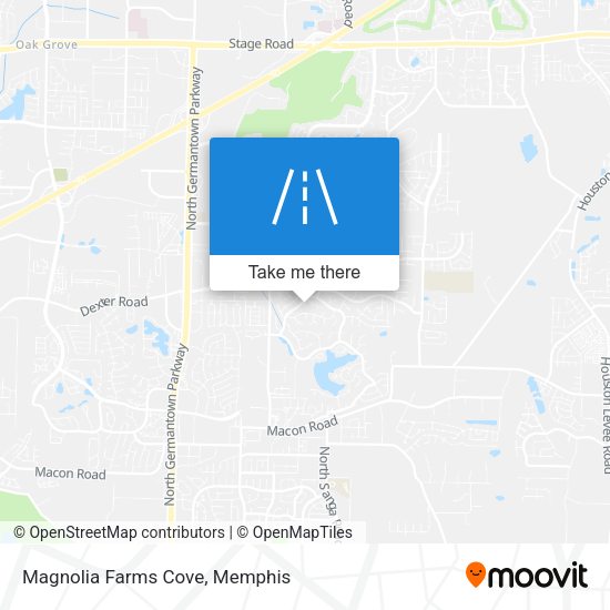 Magnolia Farms Cove map