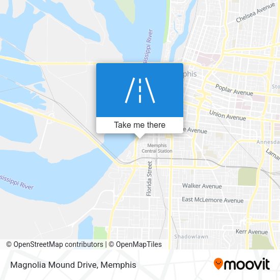 Magnolia Mound Drive map