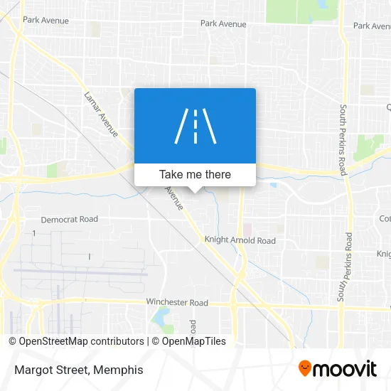 Mapa de Margot Street