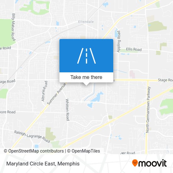 Maryland Circle East map