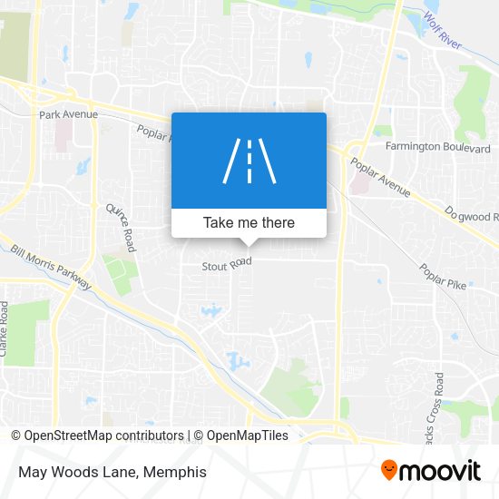 Mapa de May Woods Lane