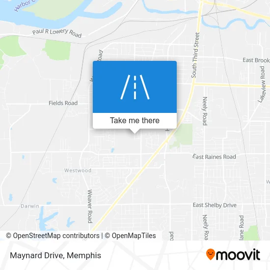 Maynard Drive map
