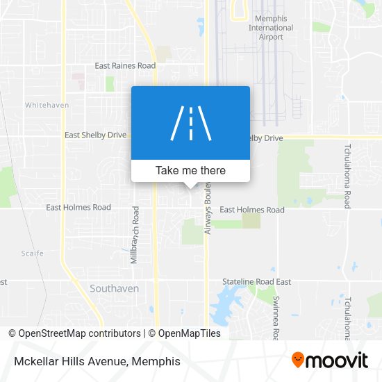 Mapa de Mckellar Hills Avenue