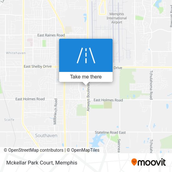 Mapa de Mckellar Park Court