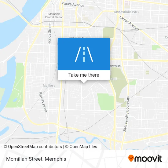 Mcmillan Street map