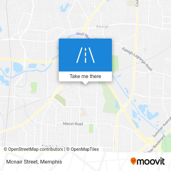 Mapa de Mcnair Street