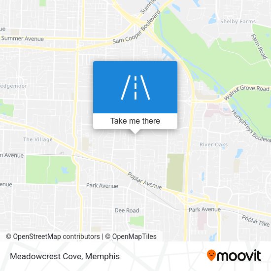 Mapa de Meadowcrest Cove