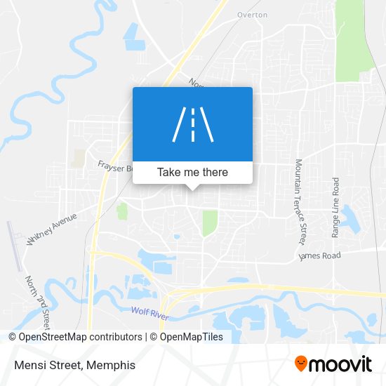 Mapa de Mensi Street