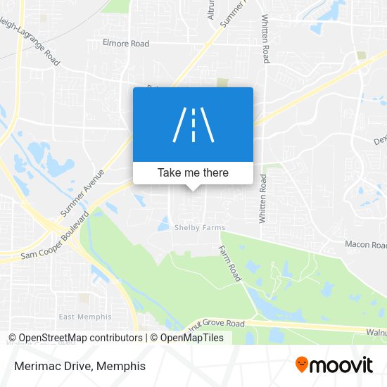 Mapa de Merimac Drive