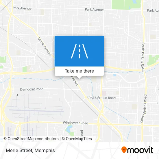 Merle Street map