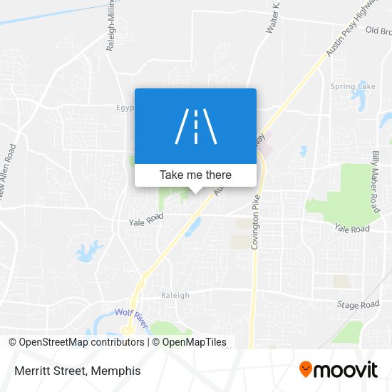 Merritt Street map