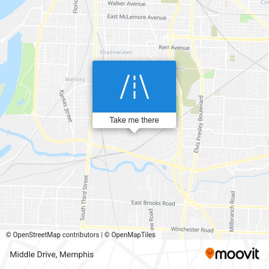 Mapa de Middle Drive
