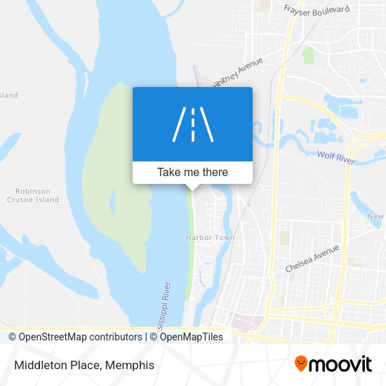 Mapa de Middleton Place