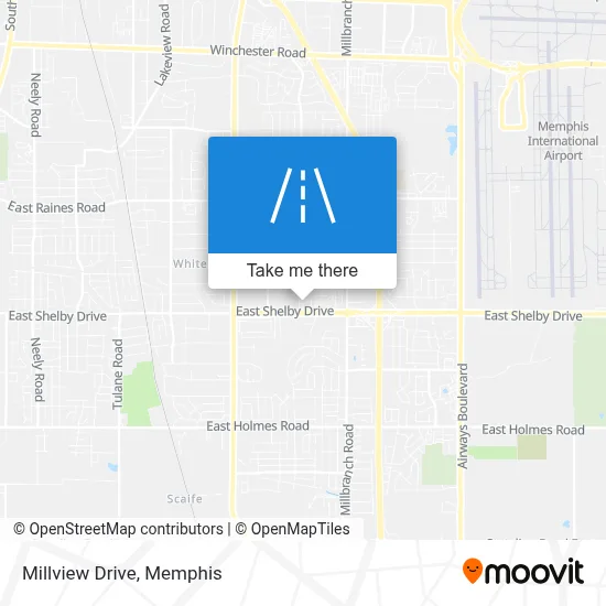 Millview Drive map