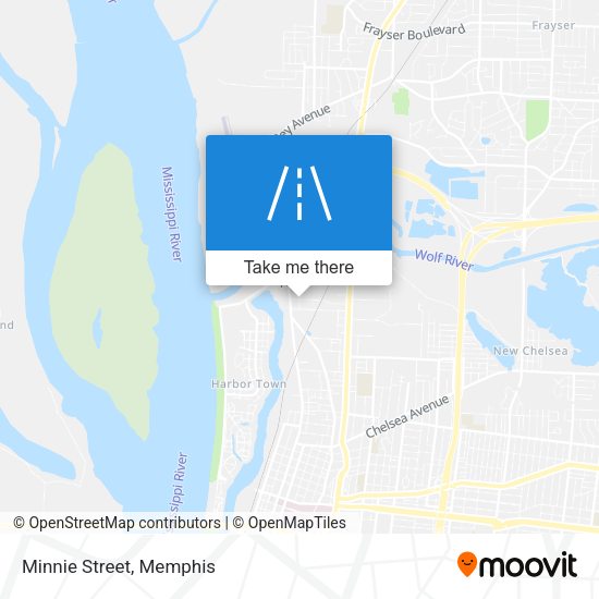 Mapa de Minnie Street