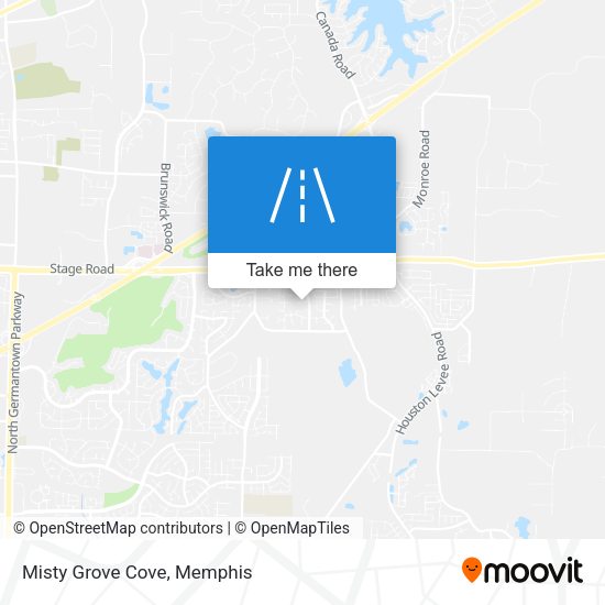 Mapa de Misty Grove Cove