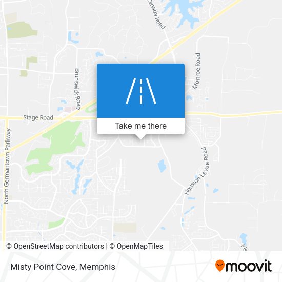Mapa de Misty Point Cove