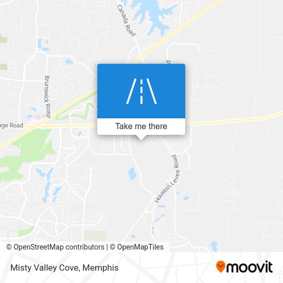 Mapa de Misty Valley Cove